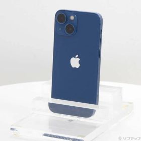 ソフマップ 〔中古品〕 iPhone13 mini 128GB ブルー MLJH3J／A SIMフリー【352】