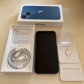 iPhone 13 mini ブルー 128GB SIMフリー 75%