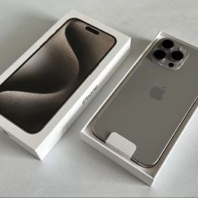 iPhone15 Pro max ナチュラルチタニウム