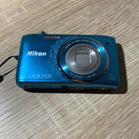 2189 Nikon COOLPIX S3500 スカイブルー 動作確認済み【ネ】