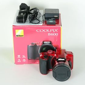 [美品] Nikon COOLPIX B600 レッド | コンパクトデジタルカメラ