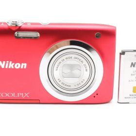 超極上★ニコン Nikon COOLPIX A100 レッド #858