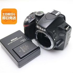 良品中古 Nikon D3200 ブラック ボディ 即日発送 デジ1 Nikon デジタルカメラ 本体 あすつく 土日祝発送OK
