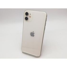 【中古】Apple docomo 【SIMロック解除済み】 iPhone 11 64GB ホワイト MWLU2J/A【鹿児島中町】保証期間１ヶ月【ランクC】