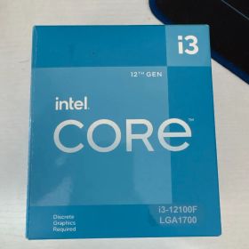 Intel Core i3-12100F CPU 本体 動作確認済み