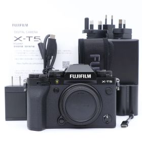 【送料無料】【良品】X-T5 ボディ ブラック【ショット数 9回】