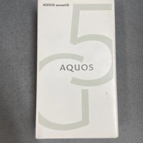 新品未使用 国内版 SIMフリー AQUOS sense 5G RAM 4GB