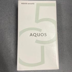 新品未使用 国内版 SIMフリー AQUOS sense 5G RAM