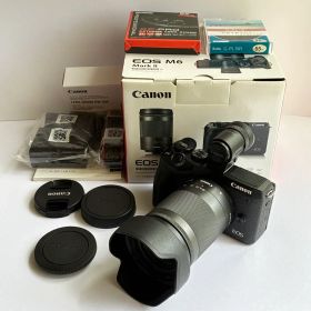 【新品級】Canon EOS M6 Mark II 18-150mmレンズ付