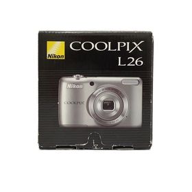 Nikon◆デジタルカメラ COOLPIX L26 [シルバー]//