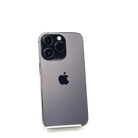 【最速発送】 iPhone 14 Pro 128GB ディープパープル SIMフリー 白ロム【難有】 77%