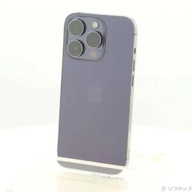 ソフマップ 〔中古品〕 iPhone14 Pro 256GB ディープパープル MQ1E3J／A SIMフリー【377】