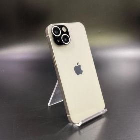 【全額返金保証】【最速発送】 iPhone 14 128GB スターライト SIMフリー 白ロム 動作確認済 72%