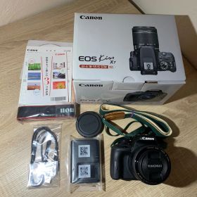 2317 Canon EOS Kiss X7 ブラック ジャンク品 デジカメ【宅】