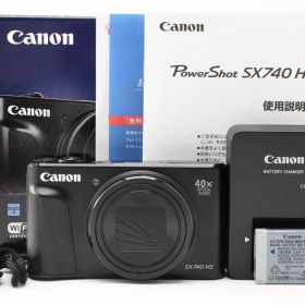 【返品保証】美品｜Canon キヤノン PowerShot SX740 HS ブラック コンパクトデジタルカメラ #C260713-05