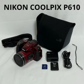 【外装美品】Nikon COOLPIX P610 レッド ニコン クールピクス
