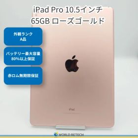 【外観ランクA】iPad Pro 10.5インチ 64GB ローズゴールド