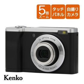 ケンコー デジタルカメラ KC-ZM08 ブラック コンパクトデジタルカメラ