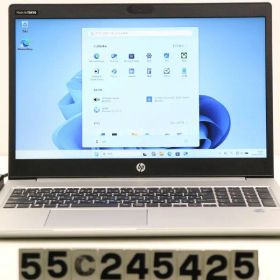hp ProBook 450 G7 Core i5 10210U 1.6GHz/8GB/256GB(SSD)/15.6W/FWXGA(1366x768)/Win11 【55C245425】