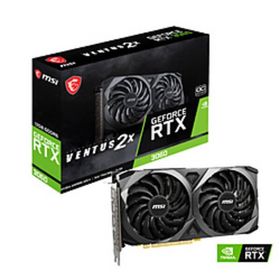〔中古〕MSI(エムエスアイ) GeForce RTX 3060 VENTUS 2X 12G OC〔377-ud〕