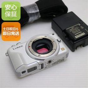 超美品 DMC-GF3 シェルホワイト ボディ 即日発送 Panasonic LUMIX デジタル一眼 本体 土日祝発送OK
