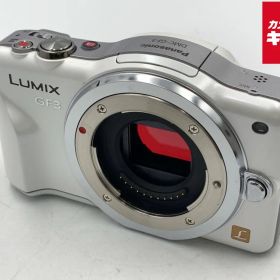 【中古】 【良品】 パナソニック LUMIX DMC-GF3-W ボディ シェルホワイト
