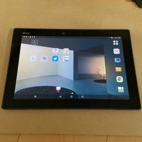 SIMフリーAndroidタブレットF-02K arrows Tabブラック美品