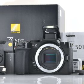 8月限定5千円引き中（139,800円⇒134,800円）【ニコン】Nikon Z50 II デジタルカメラ +SDカード、充電ケーブル、バッテリー付き #T518