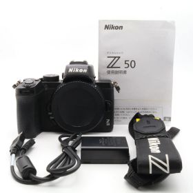 Nikon Z50 ボディ ブラック ミラーレスカメラ 〔NIKON Z マウント〕