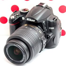 スマホ転送♪❤ニコン Nikon D5000❤自撮りOK❤子供の笑顔を綺麗に❤