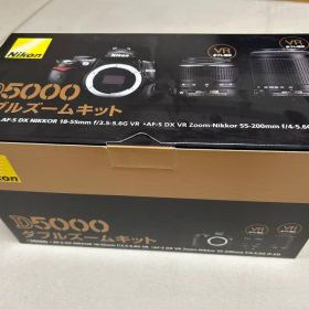 Nikon D5000 ダブルズームキット デジタル一眼レフ