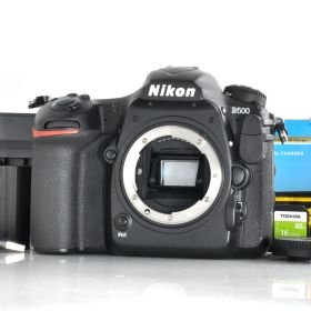 8月限定5千円引き中（139,800円⇒134,800円）撮影枚数2,651枚【ニコン】Nikon D500 デジタル一眼レフカメラ + バッテリー #U713A