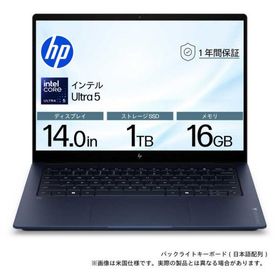 HP ノートパソコン OmniBook X [ 14型 / Win11 Home / Core Ultra 5 / メモリ16GB / SSD1TB ] ミッドナイトブルー D9VP1PA-AAAA