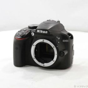 ソフマップ 〔中古品〕 NIKON D3400 ボディ ブラック【349】
