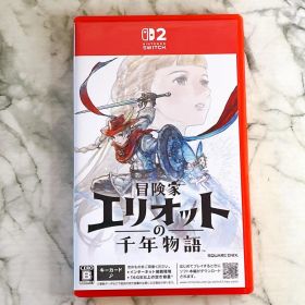冒険家エリオットの千年物語 Switch2✨美品 RPG スクエニ
