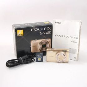 Nikon ニコン COOLPIX S6300ゴールド コンパクトデジタルカメラ
