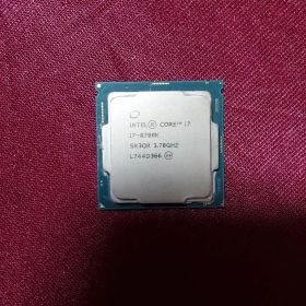 Intel Core i7 8700K CPU 本体 箱付き