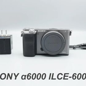 SONY α6000 ILCE-6000 ボディ 美品 ミラーレス一眼 動作確認済み