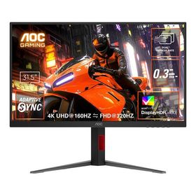 AOC エーオーシー31.5インチ Dual Refresh ゲーミングモニター U32G4/11(2661432)送料無料