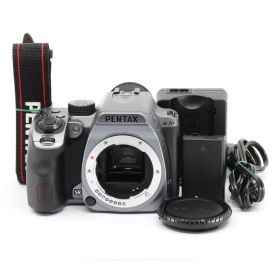 Pentax K-70 ボディ シルキーシルバーペンタックス シャッター回数242回 新品級 完動 保証付｜C044