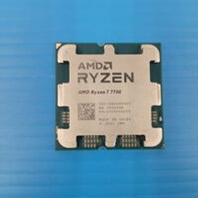 中古 AMD Ryzen 7 7700 (AM5/3.8GHz/40M/C8/T16/65W) 1460024624 状態： B:良品