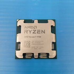 中古 AMD Ryzen 7 7700 (AM5/3.8GHz/40M/C8/T16/65W) 1460024624 状態： B:良品