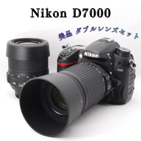美品☆ニコン D7000☆望遠付ダブルレンズセット☆初心者向け☆一眼レフカメラ☆