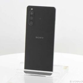 ソフマップ 〔中古品〕 Xperia 10 IV 128GB ブラック XQ-CC44 楽天 SIMフリー【349】