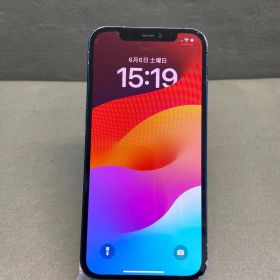 美品中古 国内版 SIMフリー iPhone12 64GB ブルー色