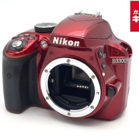 【中古】 【良品】 ニコン D3300 ボディ レッド