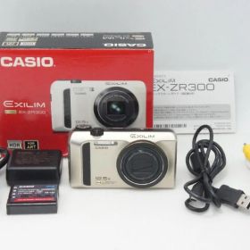 CASIO カシオ HIGH SPEED EXILIM EX-ZR300 コンパクトデジタルカメラ ゴールド 元箱付 260722b
