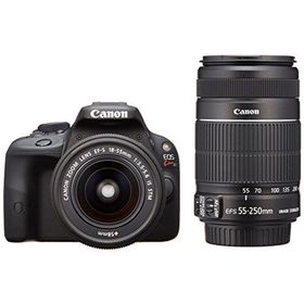 Canon デジタル一眼レフカメラ EOS Kiss X7 ダブルズームキット EF-S18-55ｍｍ/EF-S55-250ｍｍ付属 KIS