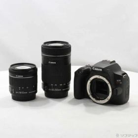 ソフマップ 〔中古品〕 EOS Kiss X10 ダブルズームキット ブラック【368】