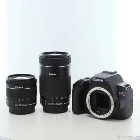 ソフマップ 〔中古品〕 EOS Kiss X10 ダブルズームキット ブラック【258】